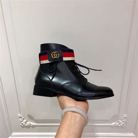 gucci black boots fake|Gucci boots women black.